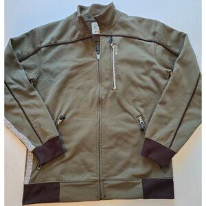 Siver Cartel Street Division Jacket Men’s Medium Green Full Zipper